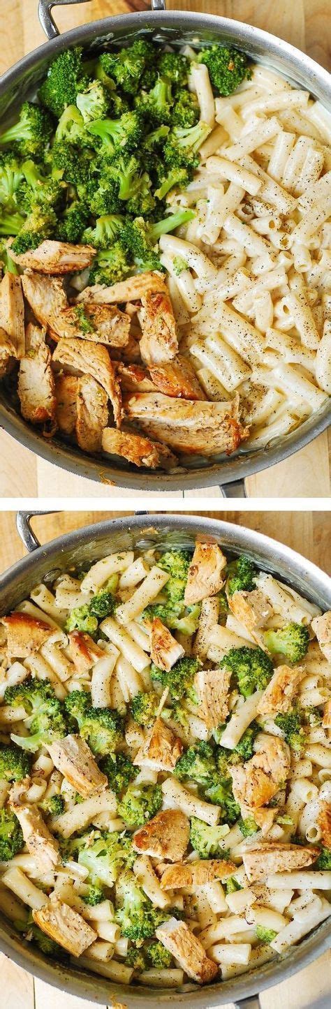 These three ingredients are just the beginning of the extraordinary flavors in this dish. Chicken Broccoli Alfredo Penne Pasta - with homemade white cheese cream sauce. -… - Healthy ...