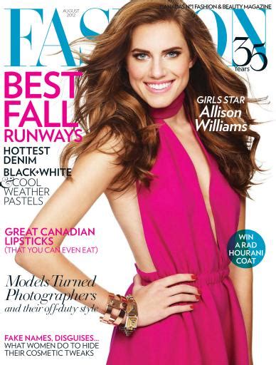 Fashion Magazine August 2012 Subscriptions Pocketmags