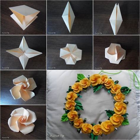How To Diy Beautiful Origami Rose Origami Rose Origami Design Paper