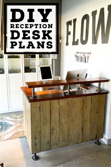 Flow Cycle Studio Reception Desk Lazy Guy Diy Reception Desk Plans