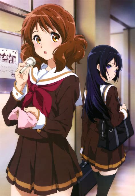 Hibike Euphonium Takeda Ayano Kyoto Animation Oumae Kumiko And Kousaka Reina Anime Girl