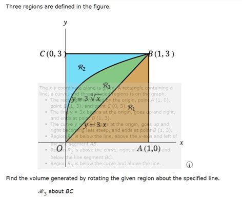 Solved Three Regions Are Defined In The Figure C03 13 Rz The Xy