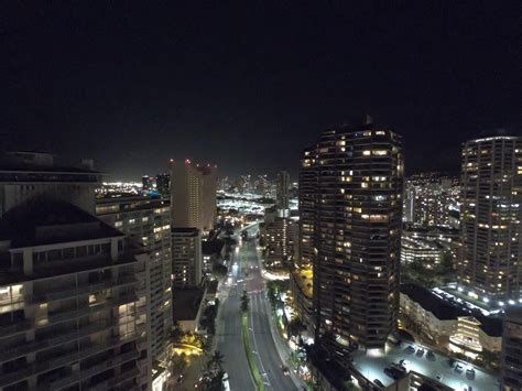 View Out Of My Balcony Of Downtown Waikiki Rgopro