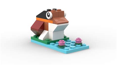 Lego Moc 10715 Frog By Lenarex Rebrickable Build With Lego