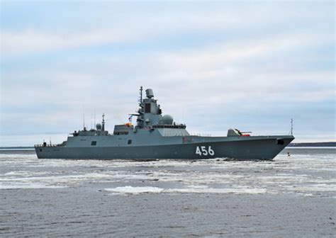 Russias Latest Gorshkov Class Frigate Undergoes Second Sea Trials