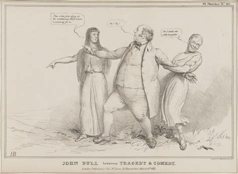 Npg D41050 John Bull Between Tragedy And Comedy John Henry North John