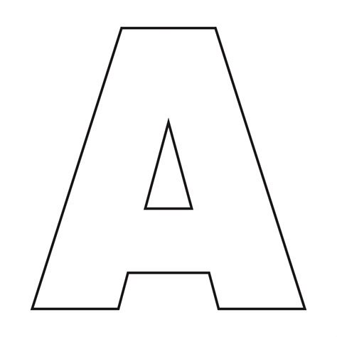 3 Inch Alphabet Stencils Free Printable Make Printable Alphabet