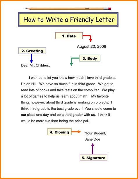 Be able to write in response to a prompt. Friendly Letter format Grade 3 Best Letter Writing format Grade 2 New Letter Writing Template ...