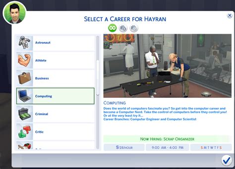 The Sims 4 Get To Work Mods Hillhaval