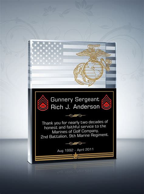 Unique Military Service Plaques And Thank You Quotes Military