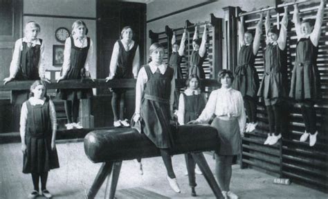 1930s Gym Class Gym Classes Vintage School School