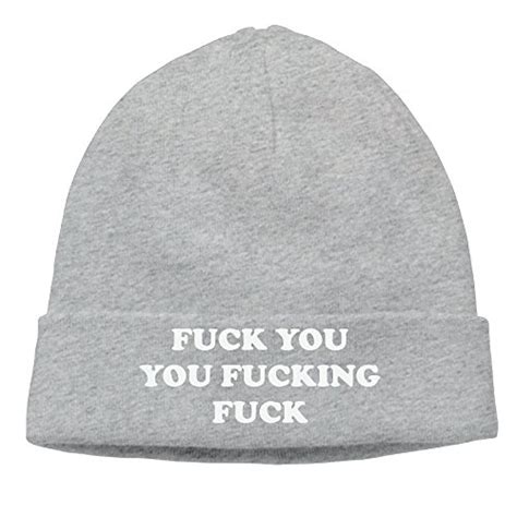 buy sevenjia fuck you you fucking fuck soft knit beanie hat warm thick winter hat for men fuck