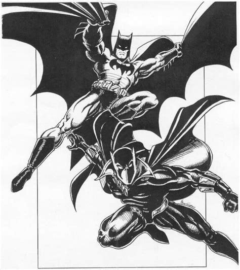 Batman And Black Panther Black Panther Comic Drawing Batman Art