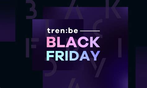 A Black Friday Poster With The Words Trend Be