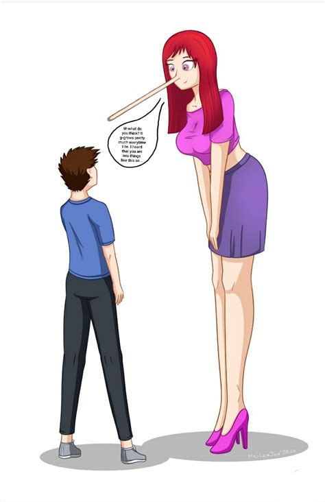 Half Giantess Half Nosegrowth By Ofgrowingnoses On Deviantart