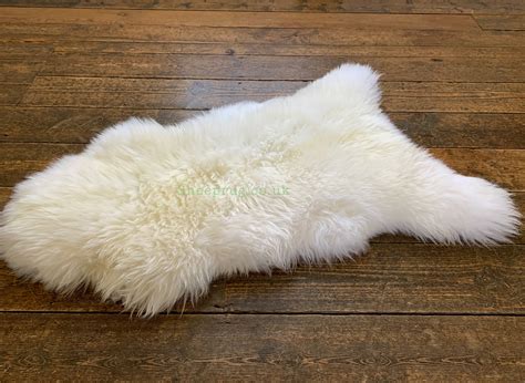 Bulk Of Three Sheepskin Rugs Cream White 105 110cm 60 70cm Uk Seller Natural Sheep Pelt Ivory