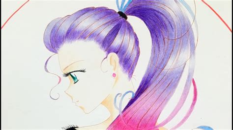 Colored Pencil Anime Drawings