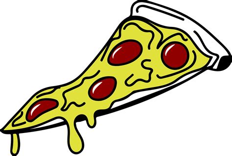Pizza Slice SVG Pepperoni Pie Italian Takeaway Cheese Etsy