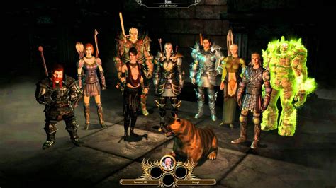 Party Selection Screen Elissa Cousland Loghain Version Dragon Age
