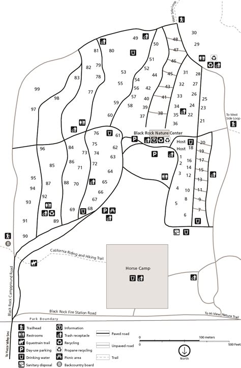 Black Rock Mountain State Park Campground Map