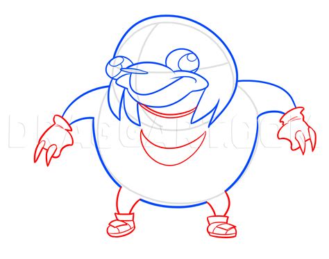How To Draw Ugandan Knuckles Coloring Page Trace Drawing
