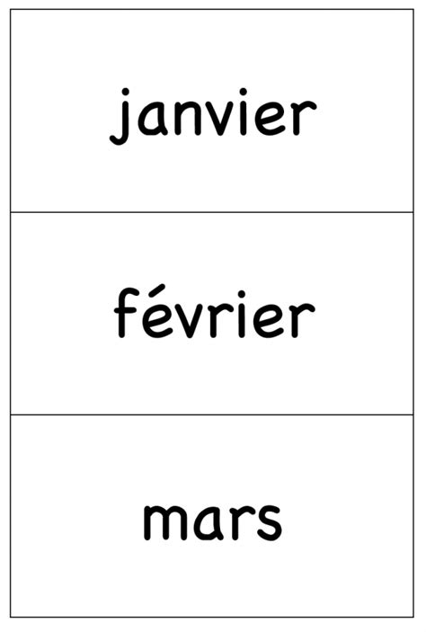 French Months Of The Year Language Teacher Resources