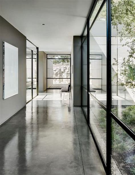 70 Smooth Concrete Floor Ideas For Interior Home 24