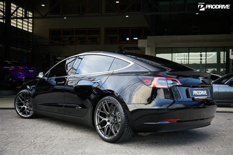 Tesla Model 3 Black Bc Forged Kl12 Wheel Wheel Front