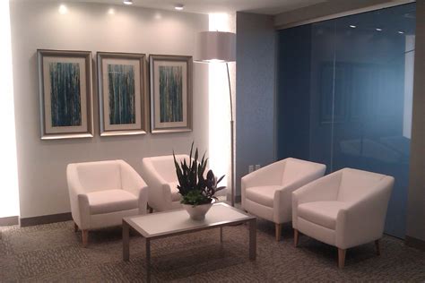 Reception Waiting Area By Home For A Change Commercial Interiors