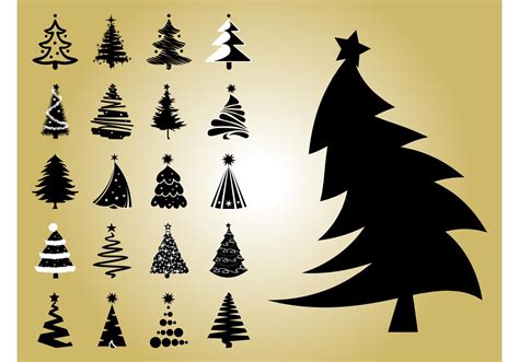 Christmas Tree Vectors Download Free Vector Art Stock Graphics And Images