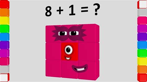 Numberblocks Square Club Amazing Ideas 36 49 64 From Magnet Number