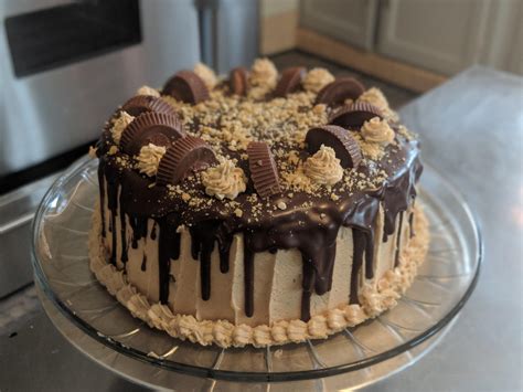 Chocolate Peanut Butter Cake Made With Stellas Help Rseriouseats