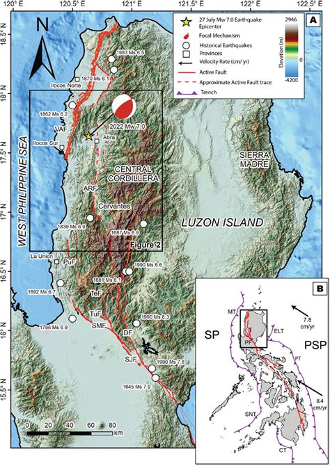 Frontiers Impacts And Causative Fault Of The 2022 Magnitude Mw 7 0 Northwestern Luzon