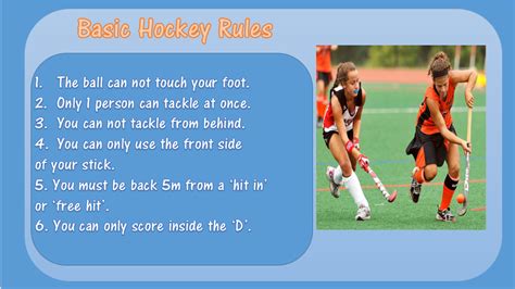 Rules Hockey4schools