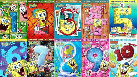 Spongebob Squarepants The Complete Seasons 1 12 Dvd Sets Best 200 Episodes 10 11
