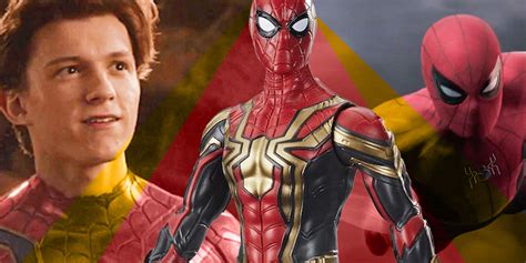 Why Spider Mans Red And Gold Nwh Costume Is Called The Integrated Suit