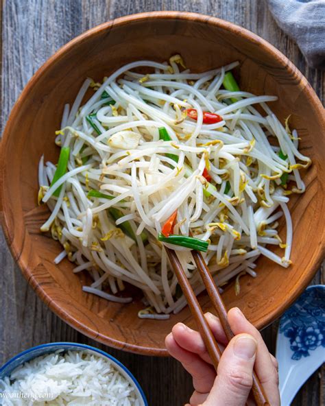 How To Make The Easiest Mung Bean Sprout Stir Fry Woonheng