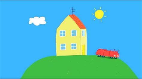 Feel free to download, share, comment. Peppa Pig House Papel De Parede - NawPic
