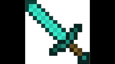 Pixel Art Diamond Sword Art Of Zoo