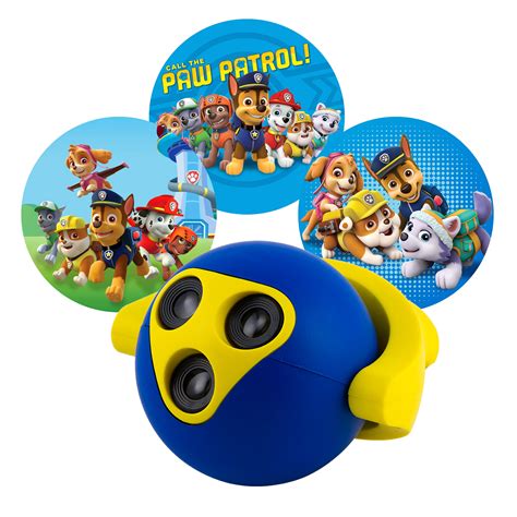 Projectables Paw Patrol Led Night Light 3 Image Dusk To Dawn 35658