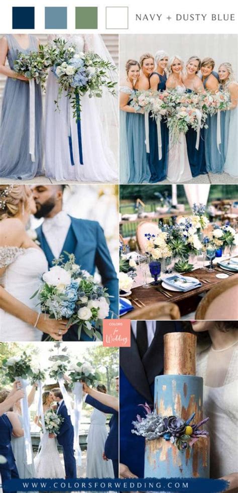 Top Navy Blue Wedding Color Combo Ideas