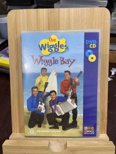 The Wiggles Wiggly Bay Dvd And Cd Combo Dvd 2005 Region 4 Rare £16