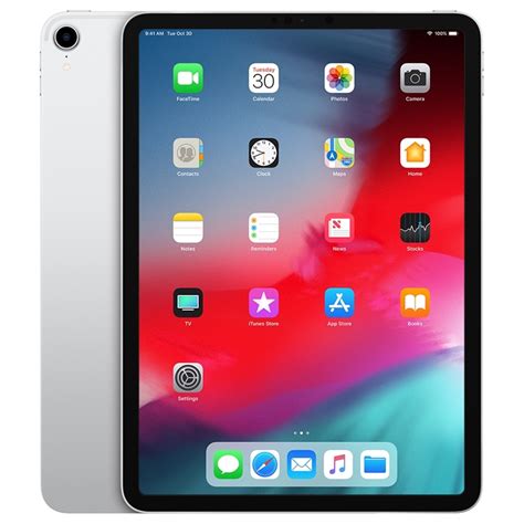 Apple Ipad Pro 11 256gb Wifi Cellular Silver Mu1d2lla Late 2018