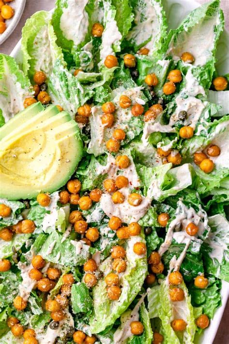 The Best Vegan Caesar Salad The Simple Veganista