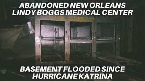 Exploring Abandoned New Orleans Hospital Basement Flooded Since