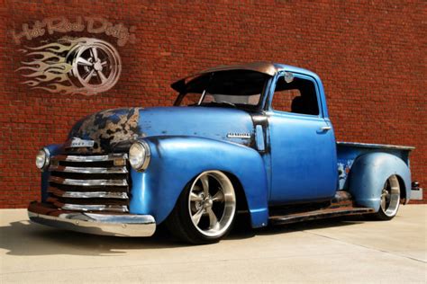 Chevy Hot Rat Street Rod Pro Touring Restomod Air Ride Bagged Patina