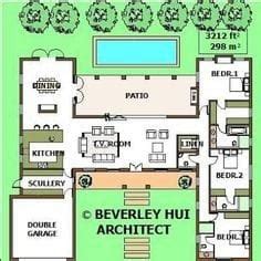 Our pool house plans are designed for changing and hanging out by the pool but they can just as easily be used as guest cottages, art studios, exercise rooms and more. Elegant H Shaped Ranch House Plans - New Home Plans Design