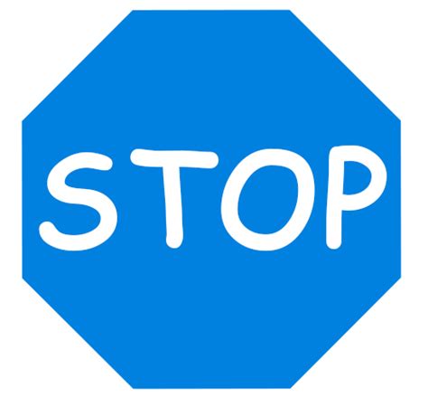 Sans Stop Sign Template Hd Undertale