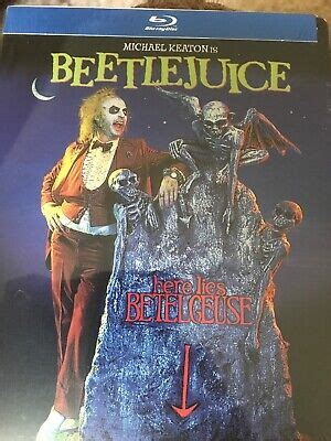 Beetlejuice Blu Ray Steelbook New Factory Sealed Limited Edition