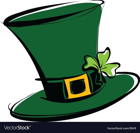Check spelling or type a new query. Leprechaun hat Royalty Free Vector Image - VectorStock